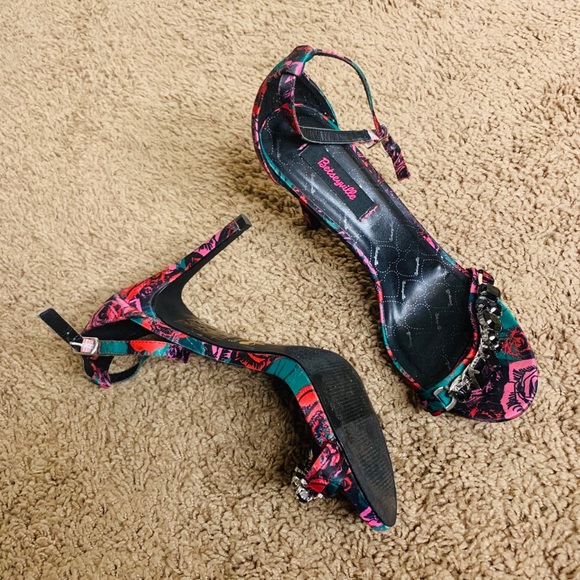 Floral 4’ Heels - Picture 3 of 3